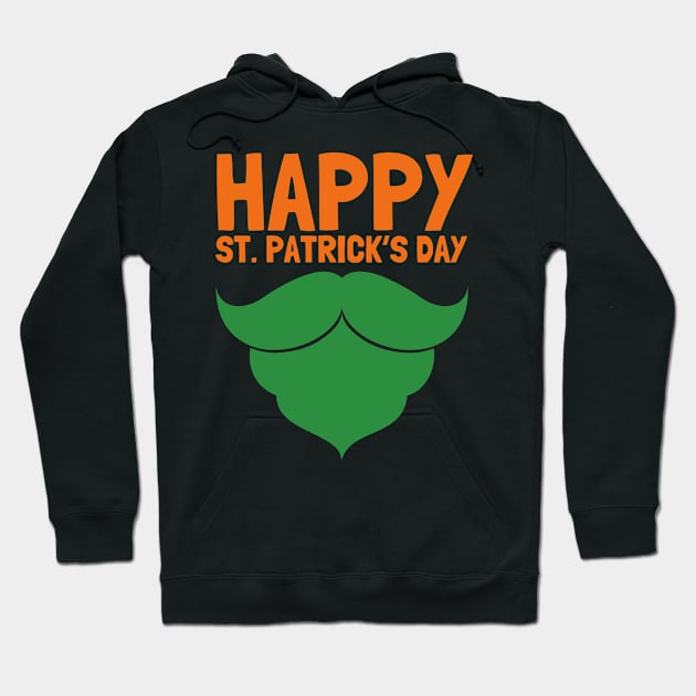 Happy Saint Patrick’s Day Hoodie by AllPrintsAndArt